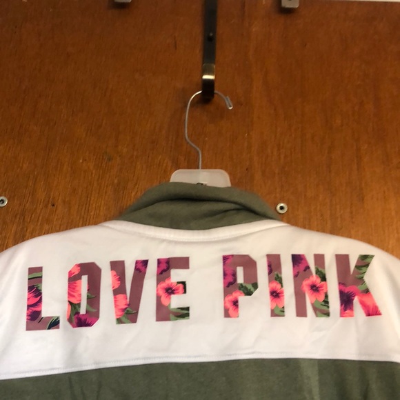PINK Victoria’s Secret Pullover 1/2 Zip! 😍 - Picture 6 of 8